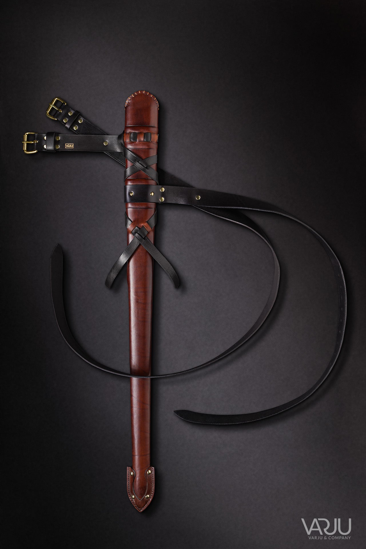 Authentic  Scabbard with Double Suspension